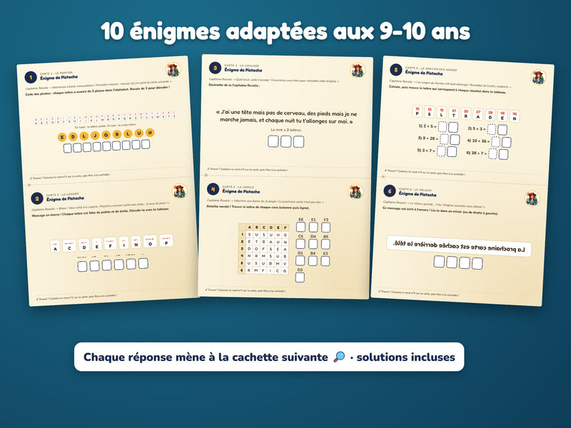 Énigmes du niveau 9-10 ans
