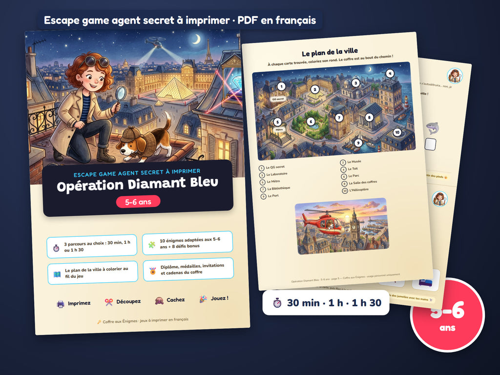 Opération Diamant Bleu — couverture