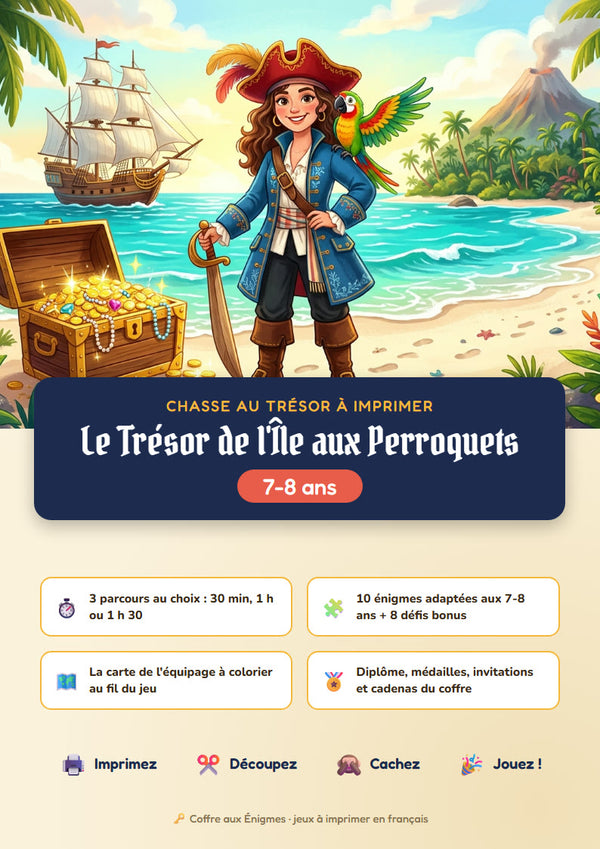 Couverture du jeu Le Trésor de l'Île aux Perroquets