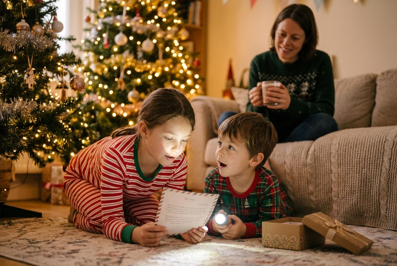 Le soir de Noël, une enquête à la lampe de poche