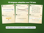 L'Œuf Perdu de la Vallée des Dinos — énigmes 7-8 ans