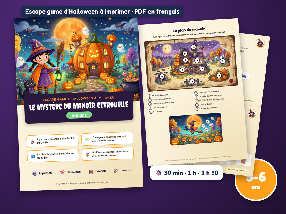Le Mystère du Manoir Citrouille — couverture