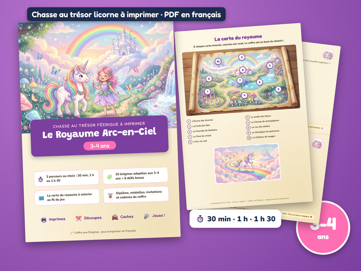 Le Royaume Arc-en-Ciel — version 3-4 ans
