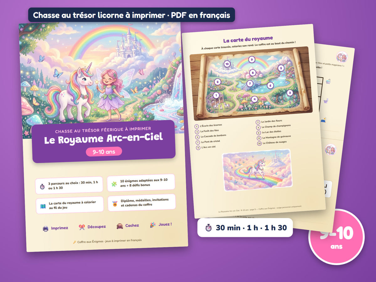 Le Royaume Arc-en-Ciel — version 9-10 ans