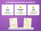 Le Royaume Arc-en-Ciel — 3 parcours au choix : court, standard, long